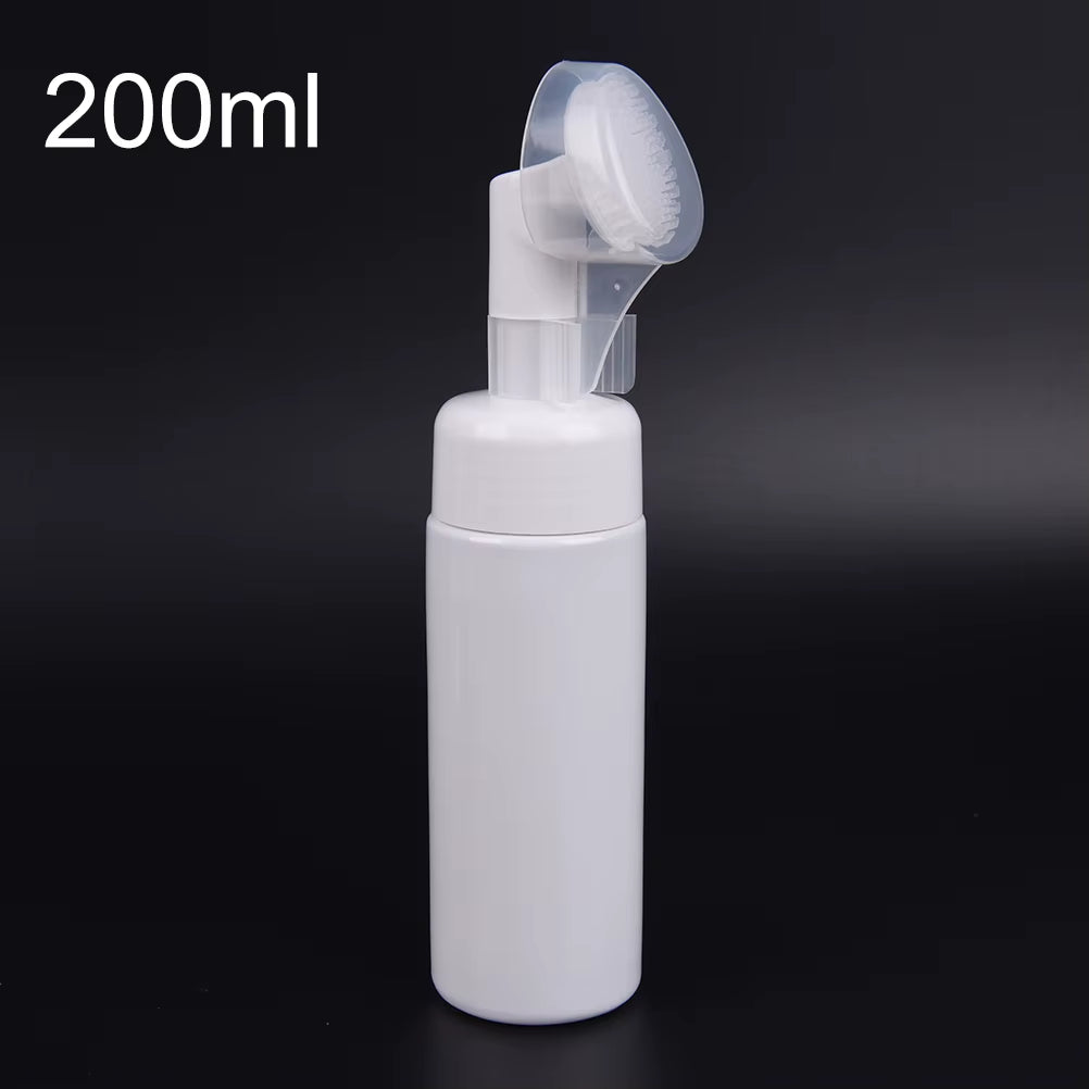 1Pc Face Cleansing Brush Foaming Bottle Froth Pump Soap Mousses Liquid Massage Facial Cleansing Tool Cleanser Brush Skin Care