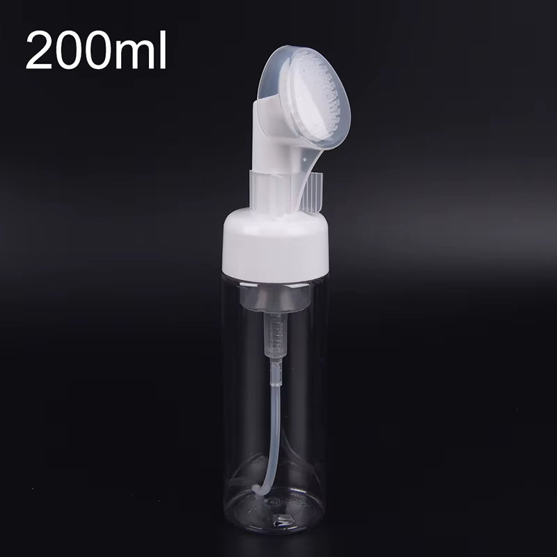 1Pc Face Cleansing Brush Foaming Bottle Froth Pump Soap Mousses Liquid Massage Facial Cleansing Tool Cleanser Brush Skin Care