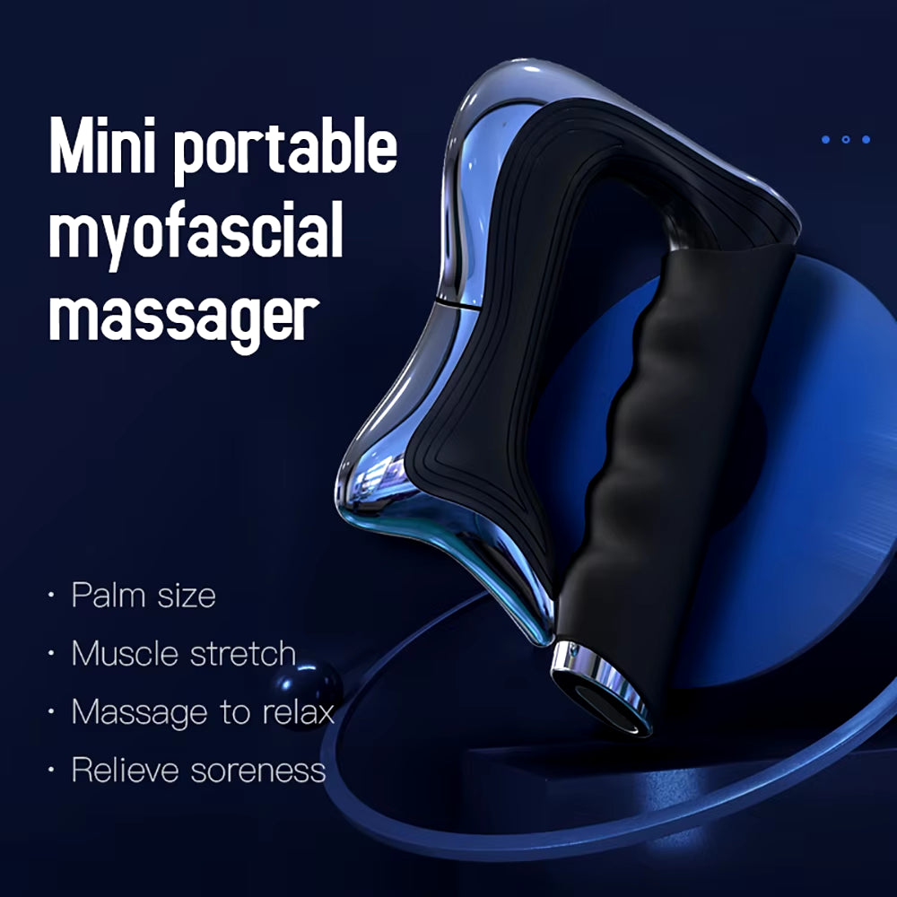 Electric Fascia Massager Body Scraping Microcurrent Vibration Muscle Relief Relaxation Body Lifting Guasha Massage Knife